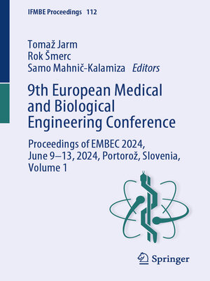 cover image of 9th European Medical and Biological Engineering Conference
